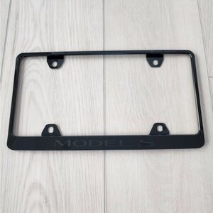 Model S License Plate Frame